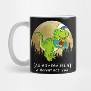 Au Somesaurus Different Not Less Mug